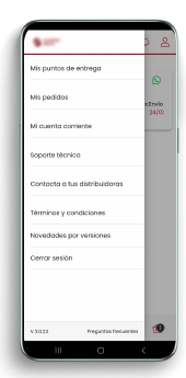 Teléfono frente