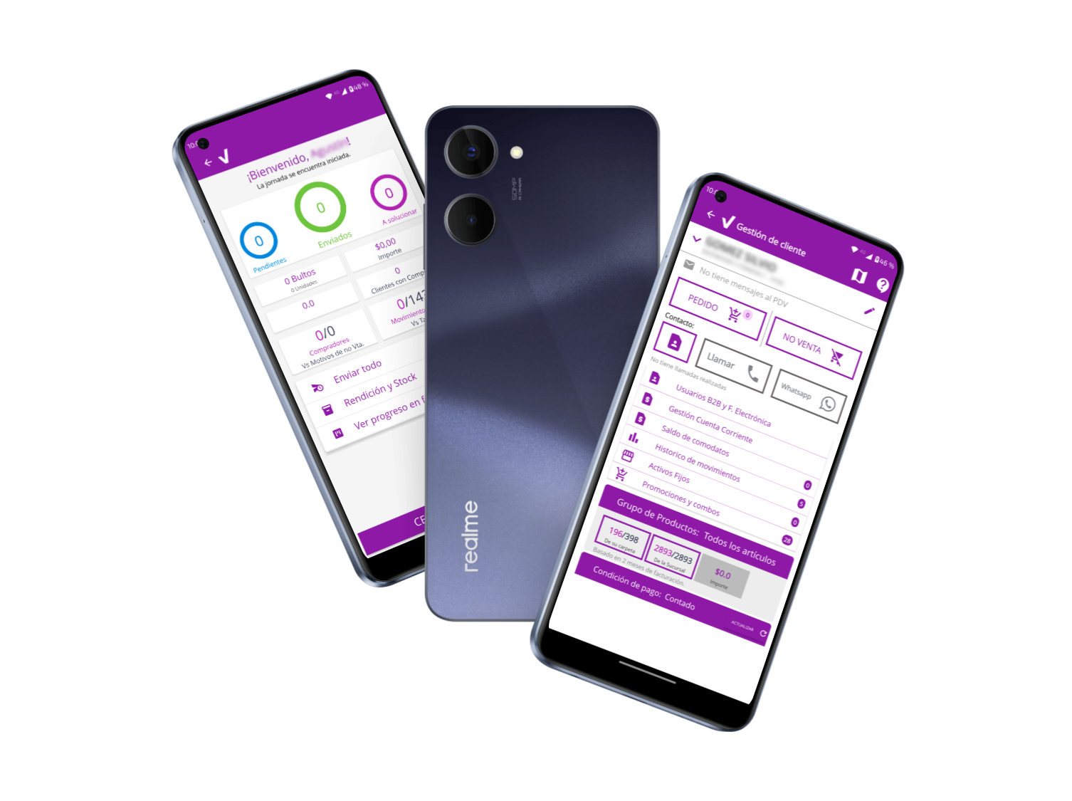 App gestión fuerza de ventas